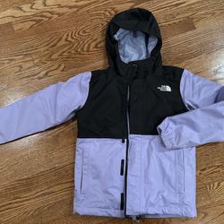 Kids Northface Jacket With Fleece