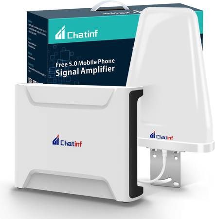 new Cell Phone Signal Booster, Cellular Booster for Home, Office, RV Up to 6000 Sq Ft, Boost AT&T Verizon T-Mobile and All U.S. Carriers - FCC Approve