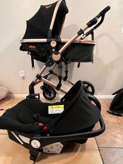 Magic ZC Baby Stroller and Infant Car Seat Travel System