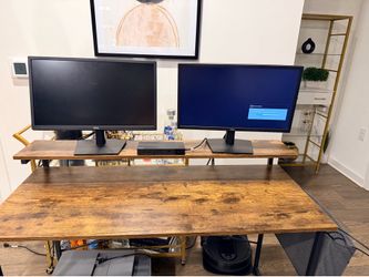 Complete Dell Dual Monitor with Dock Home Office Setup –