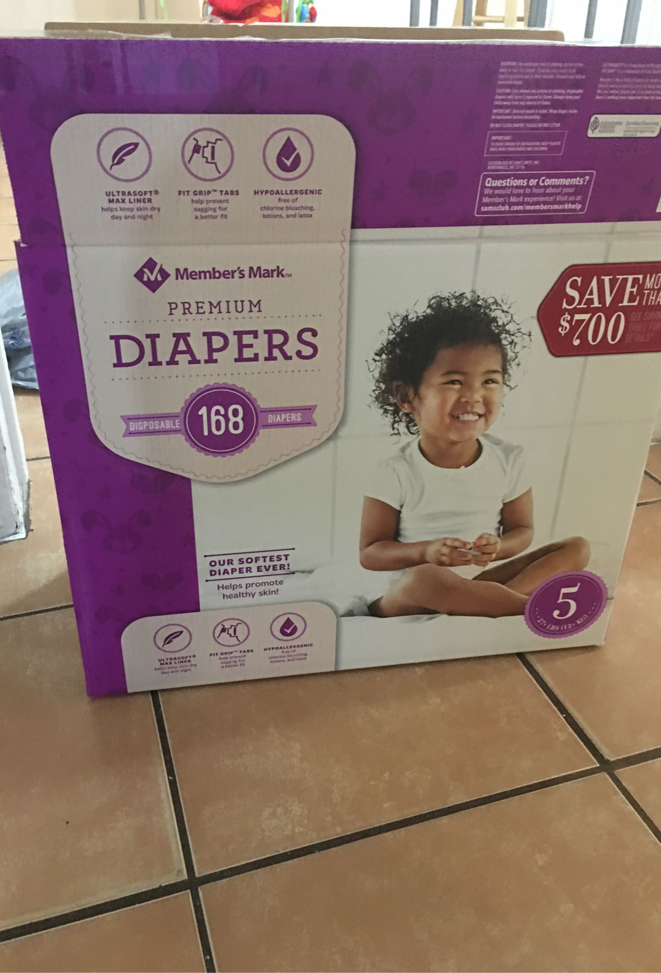 Size 5 diapers