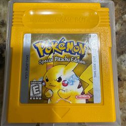 Nintendo Game Boy - Pokemon Game Special Pikachu Edition