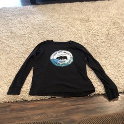 Black Boys Large Vans Long sleeve