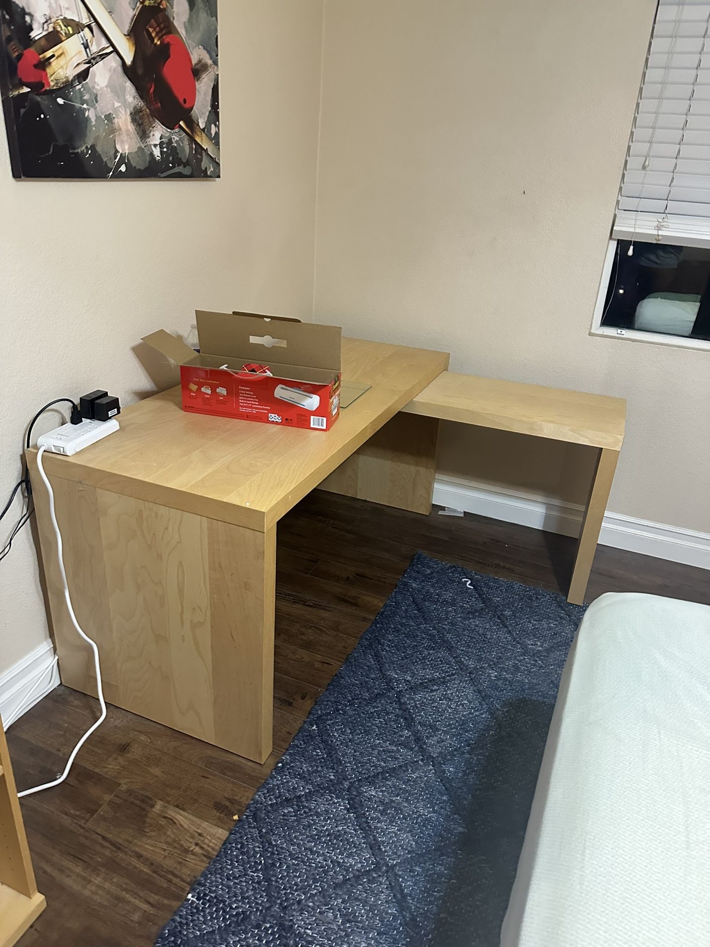 IKEA Desk & Shelves