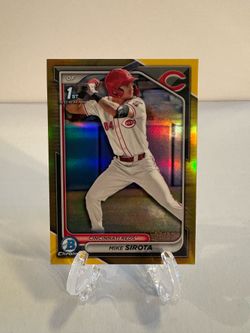 2024 Bowman Draft - Chrome Mike Sirota #BDC-32 🔥True🔥 Gold Refractor (RC)