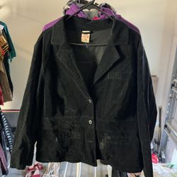 Women’s Corduroy Back Jacket Size 16w $2!!!
