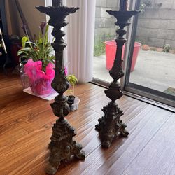 Gothic Candle Stick Holders