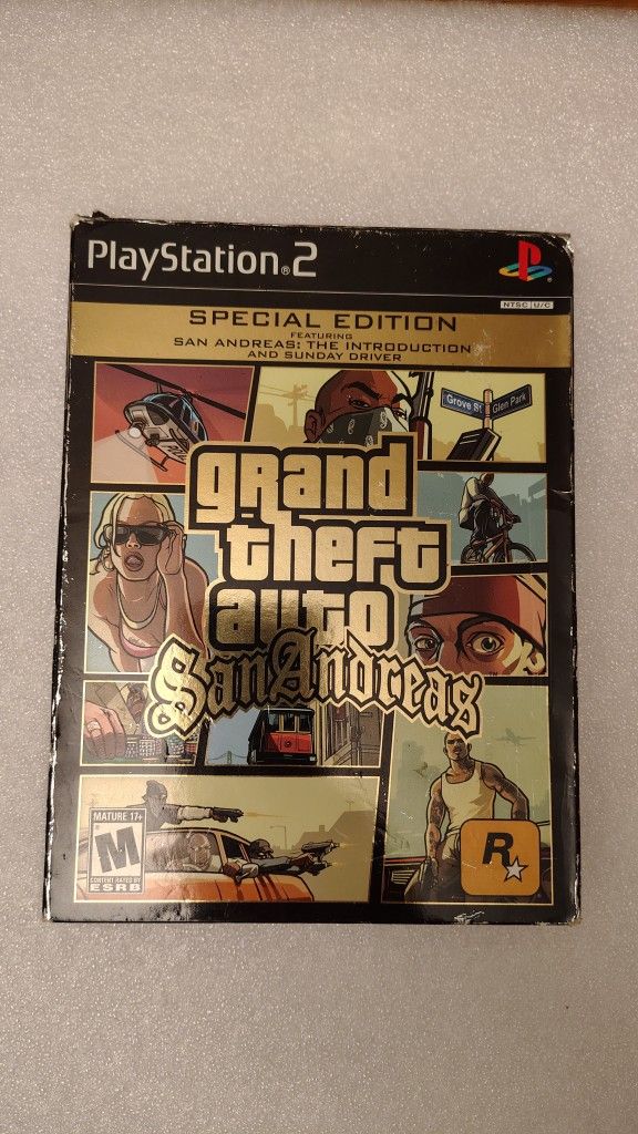 PS2 GTA San Andreas Special Edition Ps2