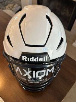 Riddell Axiom Football Helmet White