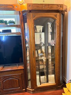 TV entertainment wall console