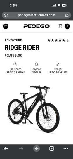 Pedego E-bike Ridge Rider