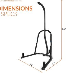 Everlast Punching Bag And Stand