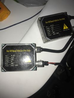 Led light bar/fog light regulators. Lights excluded.