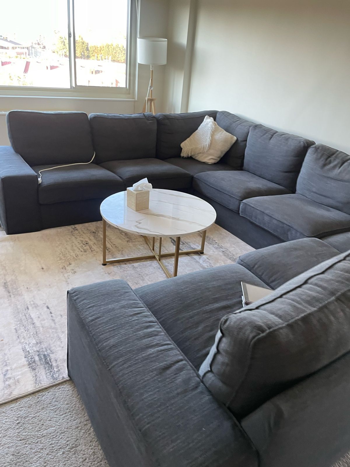 Sofa 8 Seater Sectional 