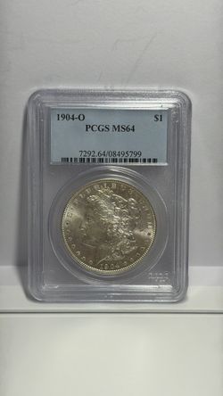 1904-O Morgan Silver Dollar PCGS MS64