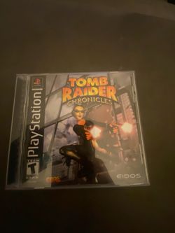 Tomb Raider Chronicles PlayStation 1 Game