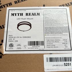 New LED Flush Mount Light Cover