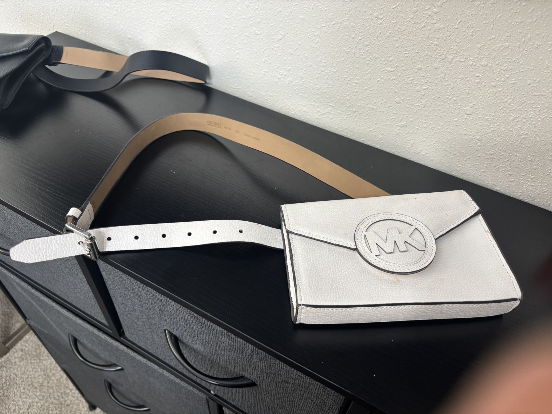 White Belt And Purse
