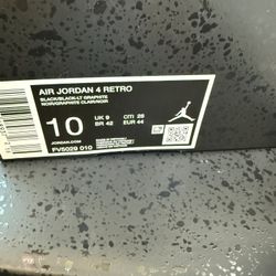 Jordan 4 Black Cats 