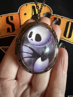 Nightmare Before Xmas Jack Skellington Locket 