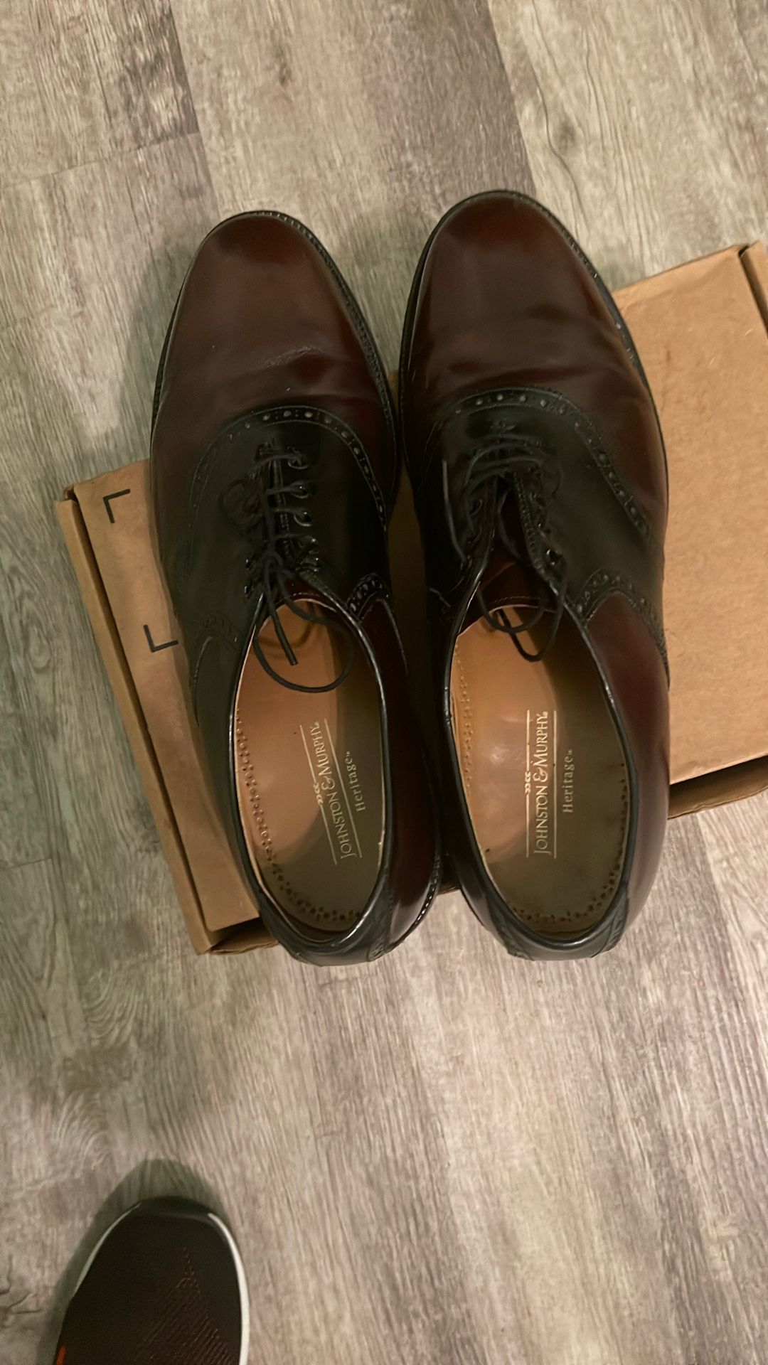 Johnston & Murphy Heritage USA Oxfords Dress Shoes Men's Size Johnston & Murphy Heritage USA Oxfords Dress Shoes Men's Size