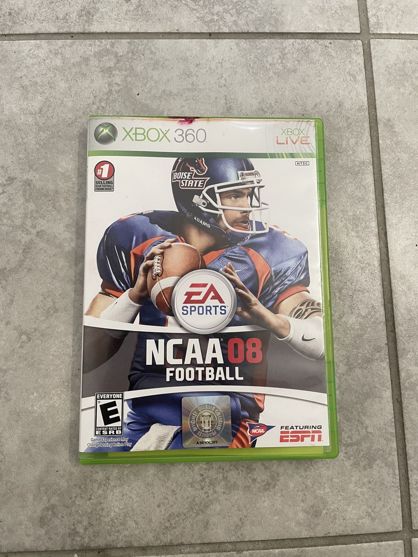 07’ Xbox 360 “NCAA 08 Football” Game