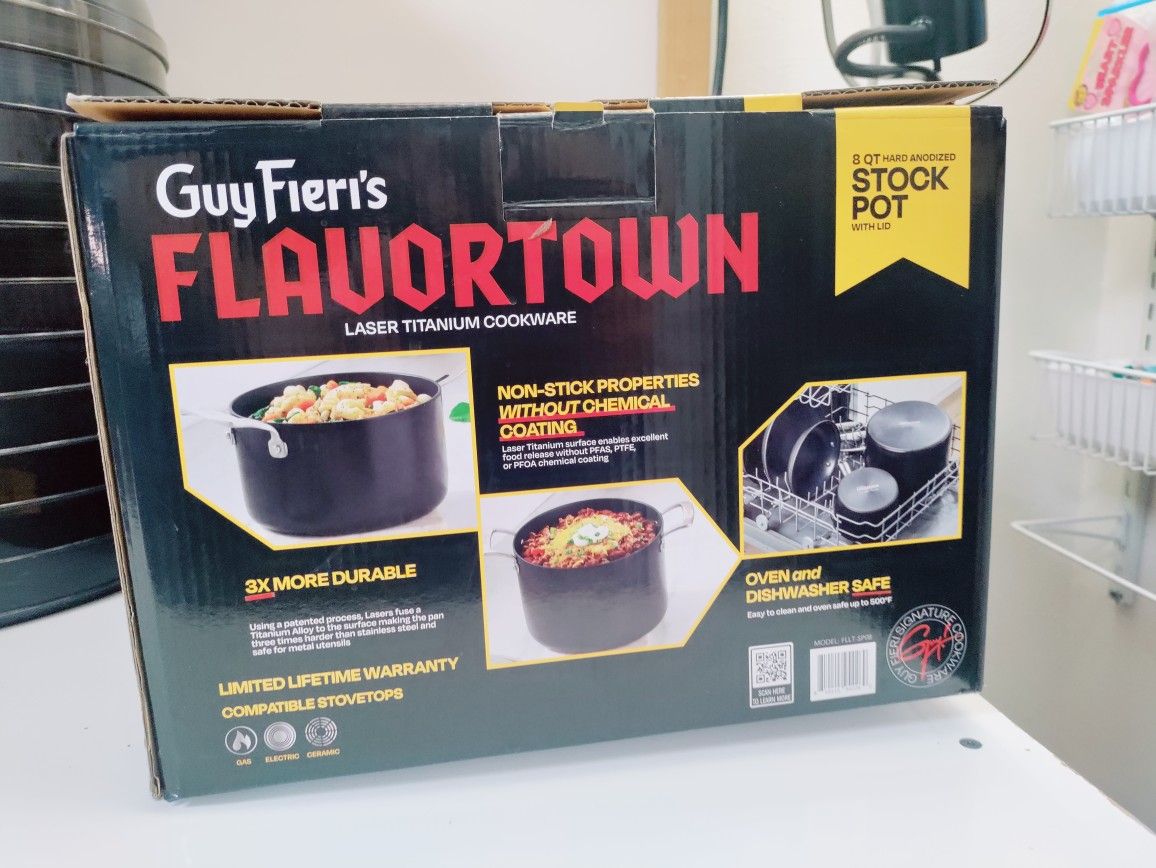 Guy Fieri's FlavorTown 8qt stock pot