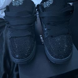 Amiri Ma-1 Crystal Black Shoes Size 13