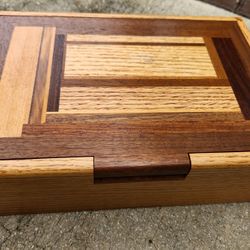 Handmade Wooden Jewelery Box 12x8