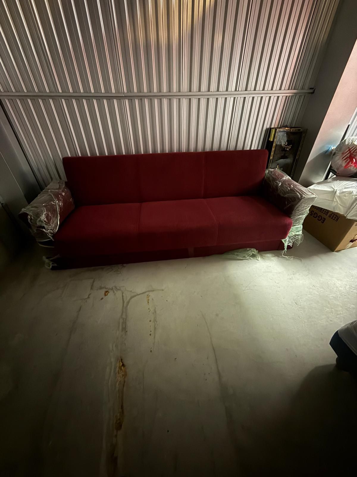 Red Storage SofaBed