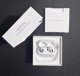 Apple AirPods 4 Wireless Active Noise Cancelling Earbuds - White