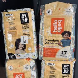 Hello Bello 17 Count Size 6 Diapers