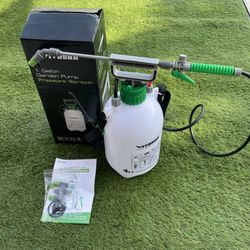 New 1 Gallon Pressure Pump Sprayer Garden