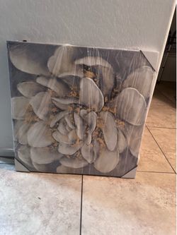 Magnolia canvas wall art