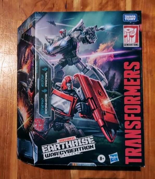 Transformers Earthrise WFC-E31 Ironhide & Prowl Amazon Exclusive