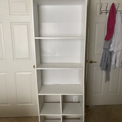 White Bookshelf