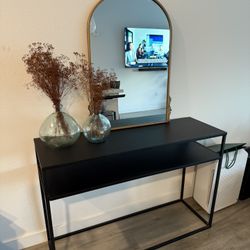 Black Console Table 