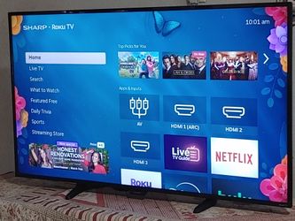 SMART  TV   SHARP  AQUOS   50"  4K  LED  HDR   DOLBY   VISION   FULL  UHD  2160p🟥  ( NEGOTIABLE )  🟥FREE  DELIVERY🟥