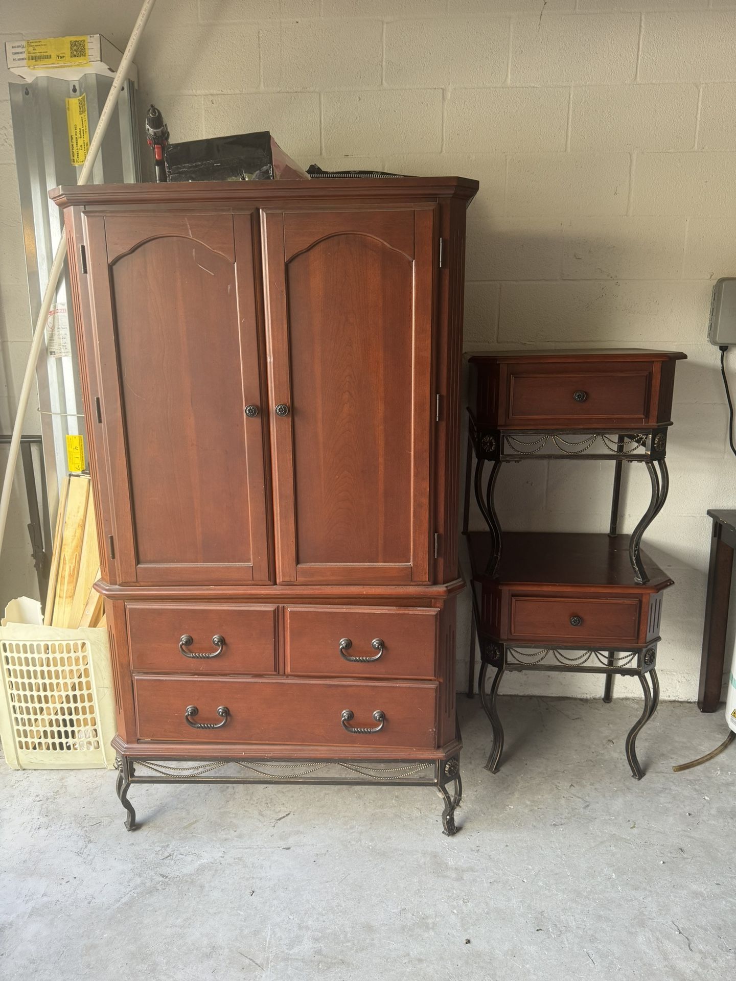 Armoire & Nightstands