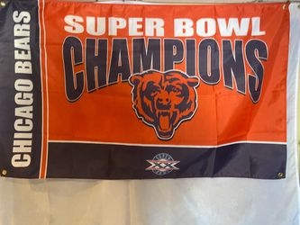 Chicago Bears Champions Wall Flag (3’x5’)