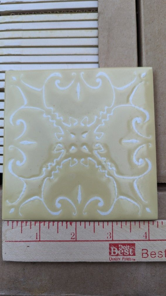 Vintage ceramic tiles NEW IN BOX