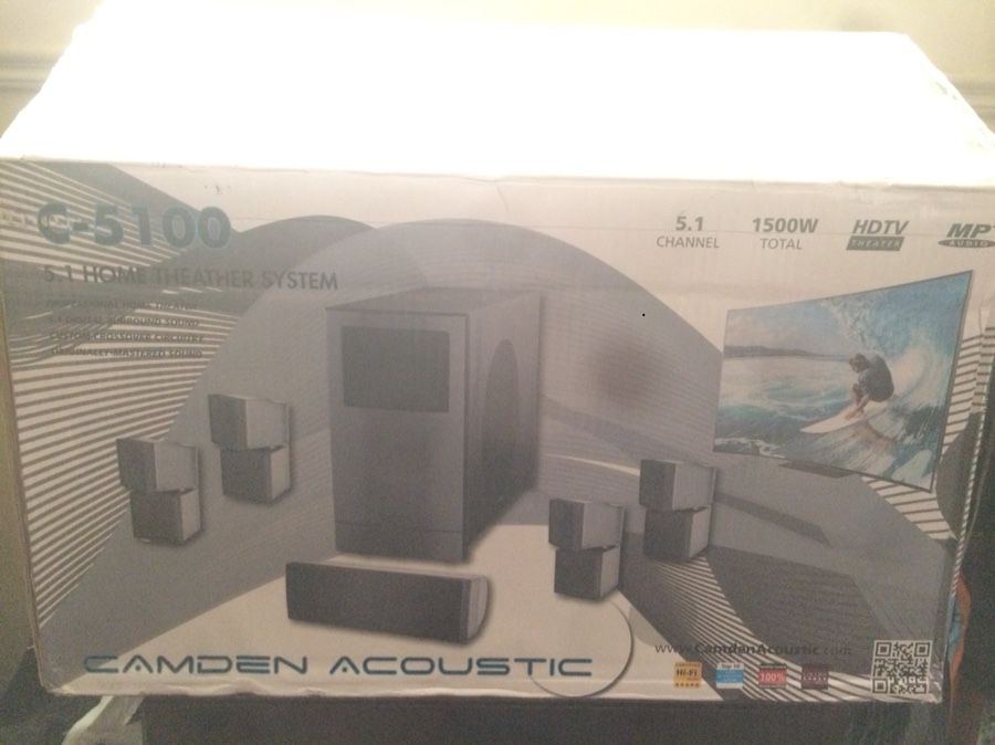 Camden acoustic 5.1 home 2024 theater