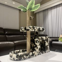 New In Box 38 Inch Tall Camouflage Color Cat Tree Adult Or Kitchen Pet House Scratching Play Post Furniture Scratcher 