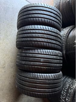 Set Of Four 245 35 19 Bridgestone Potenza sport tires