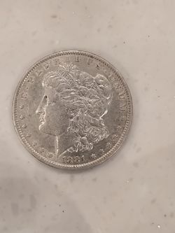 1881 Morgan Silver Dollar