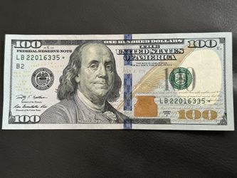100 US Dollar Star Note