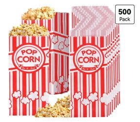 Popcorn bags 500 pcs 1 oz bag