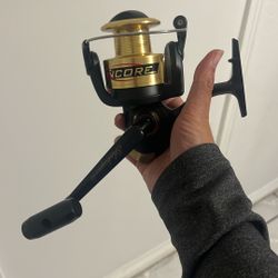 Brand New Shakespeare Encore Gold/Black Medium Spinning Fishing Reels