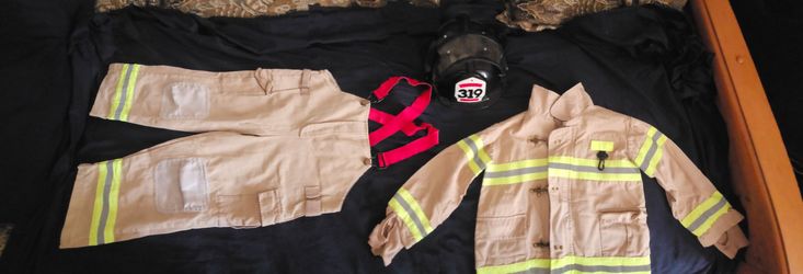 Fire Fighters Costume for 3-4yrs old