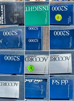 Honda Service Manuals